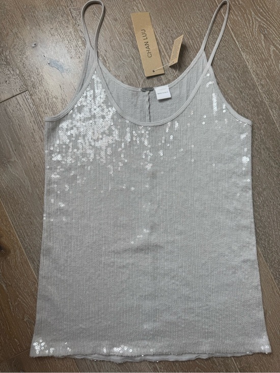 Chan Luu Tops - NWT Chan Luu Sequin Embellished Top Cami